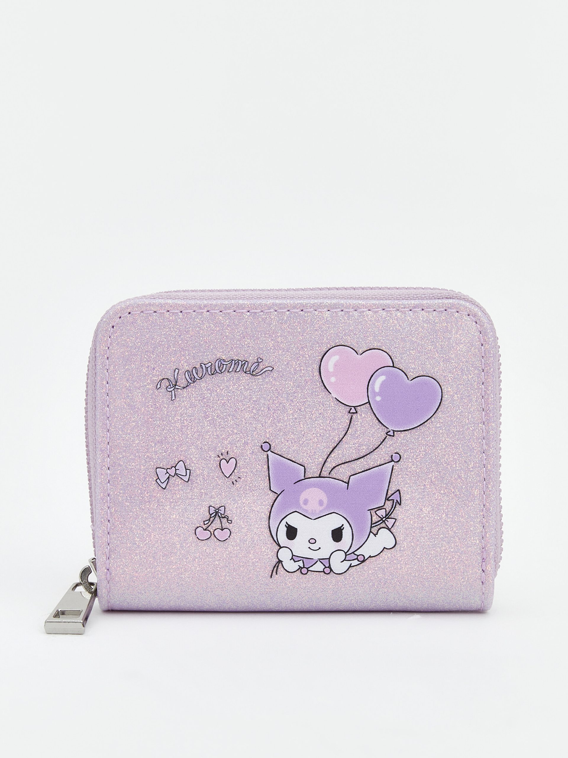 Kuromi Print Wallet for Girls