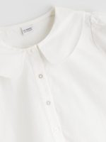 Peter Pan Collar Girl's Shirt - Image 2