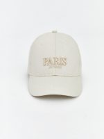 Paris Embroidered Girl's Cap