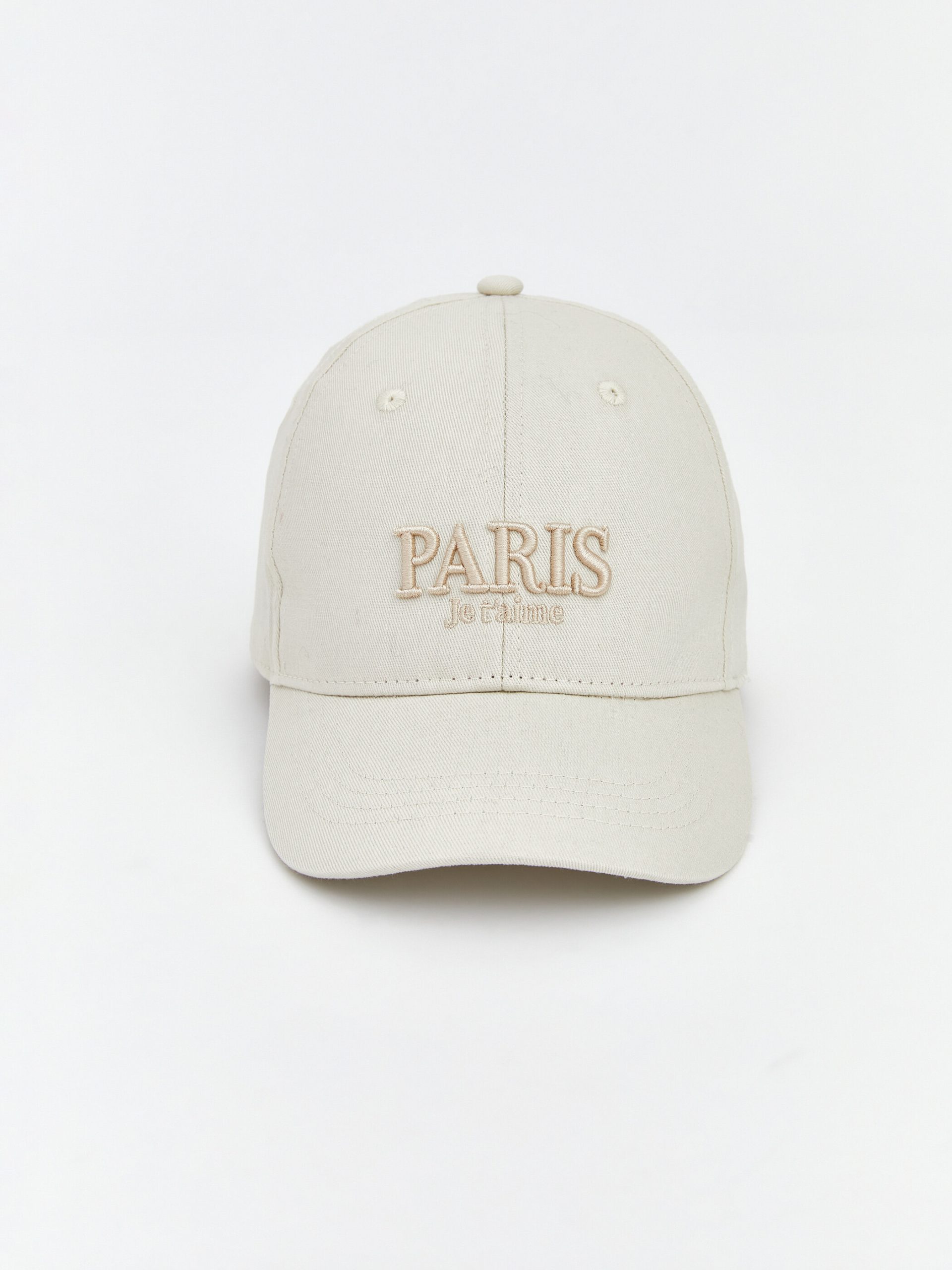 Paris Embroidered Girl's Cap