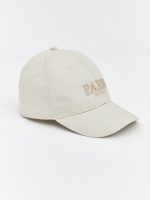 Paris Embroidered Girl's Cap - Image 2