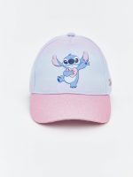 Stitch Print Baby Girl Cap Hat