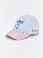 Stitch Print Baby Girl Cap Hat - Image 2