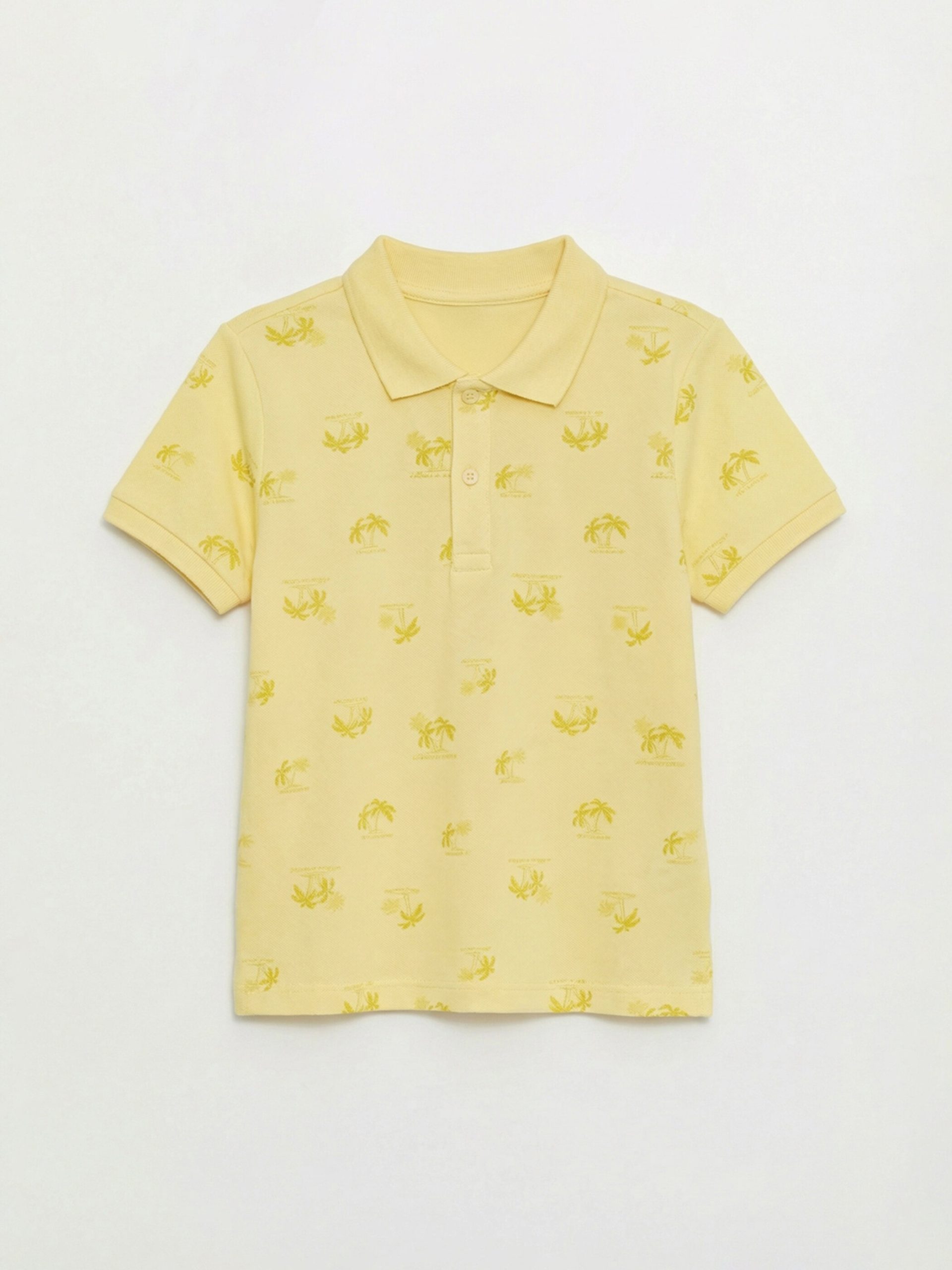 Polo Collar Boys' Pique T-Shirt