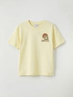 Crew Neck Printed Boys' T-Shirt - Image 2