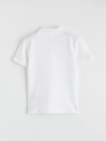 Polo Collar Embroidered Boys' T-Shirt - Image 3
