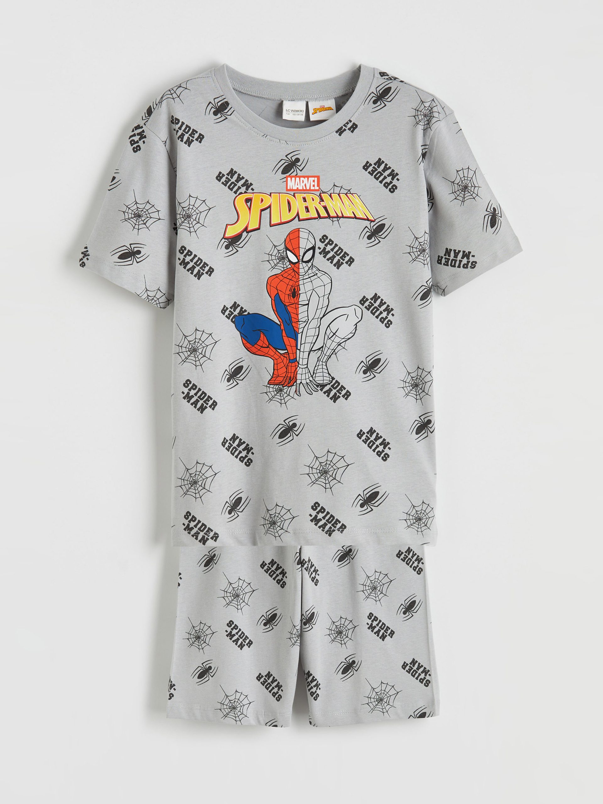 Spider-Man Printed Boys' Shortie Pyjamas Set