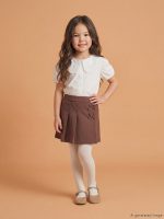 Girls' Skort and Tights - Image 2