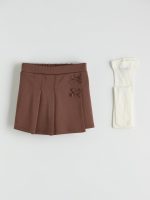 Girls' Skort and Tights - Image 3