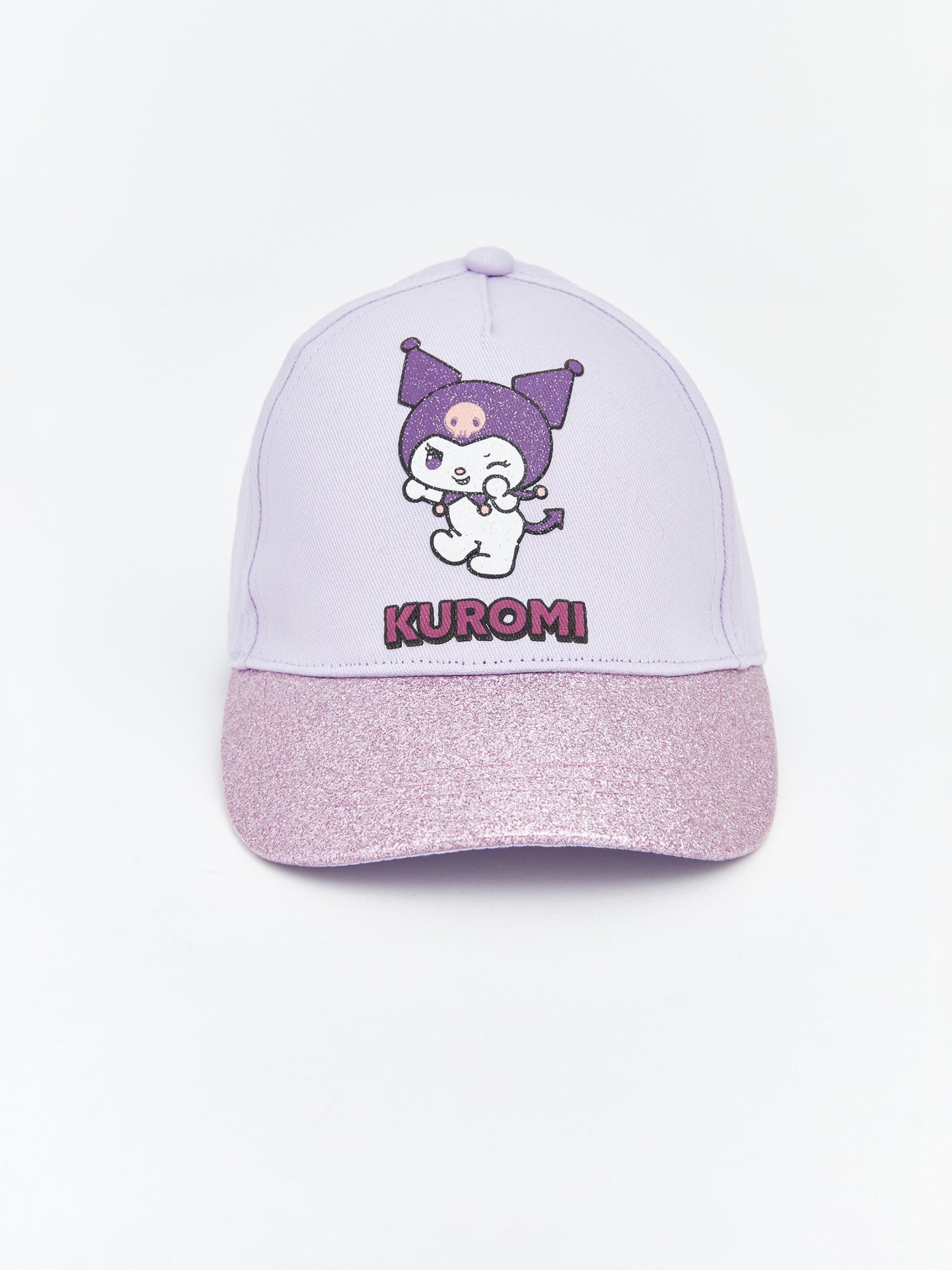 L_20261-S6GI94Z1-FKW_A.jpg Kuromi Printed Baby Girls' Baseball Cap - Image 1