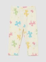 Girls' Elastic Waist Leggings 2 Pack - Image 2