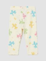 Girls' Elastic Waist Leggings 2 Pack - Image 3