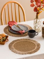 Rattan Charger Plate Set 2 Pack 39 cm