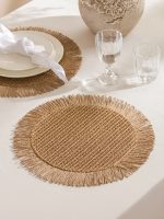 Rattan Charger Plate Set 2 Pack 39 cm - Image 2