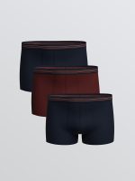 Plus Size Standard Fit Cotton Stretch Men's Boxer 3-Pack - Image 2