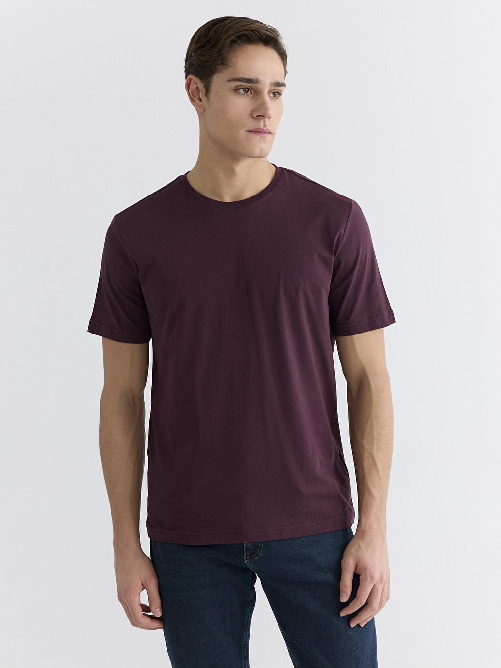 100% Cotton Regular Fit Basic T-Shirt