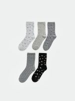 Floral Women's Ankle Socks 5-Pack