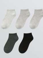 Women's Plain Trainer Socks 5-Pack - Image 2