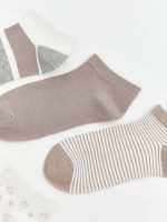 Women's Patterned Ankle Socks - Set of 5 - Image 2