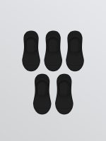 Women's Plain Invisible Socks 5 Pack