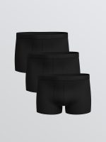 Men's Loose Fit Stretch Cotton Boxers - Set of 3