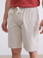 Regular Fit Men's Pyjamas Bottoms Shorts - Image 3