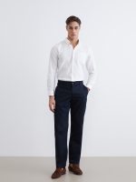 Standard Fit Gabardine Men's Chino Trousers