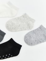 Basic Baby Boys' Trainer Socks 5-Pack - Image 3