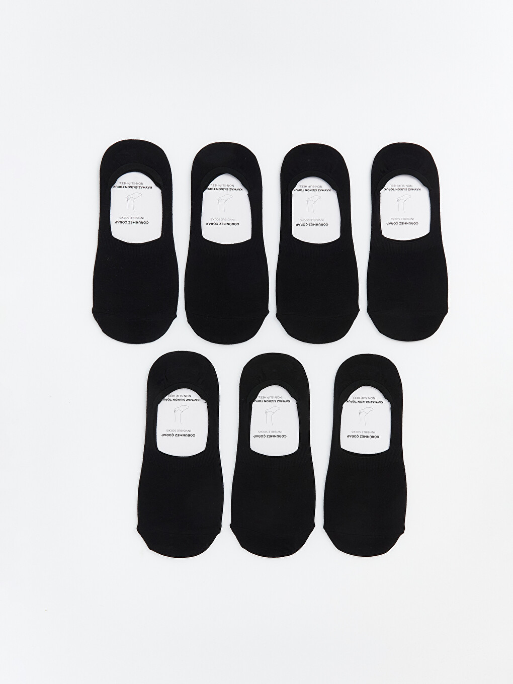 l_20261-s62654z8-heg_a.jpg Men's invisible socks, set of 7. - Image 1