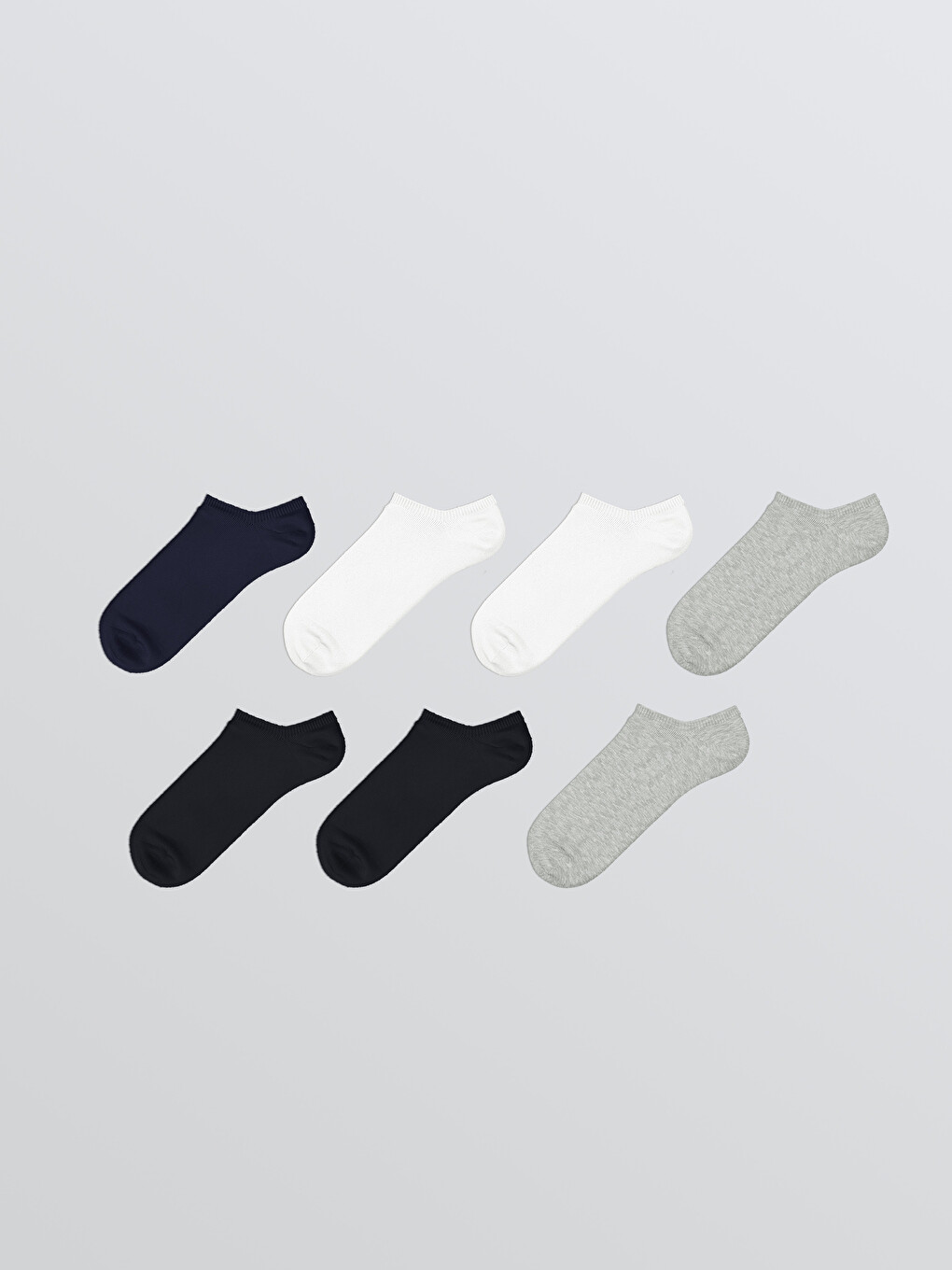 Men's Bamboo Sneaker Socks 7-Pack
