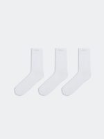 Men's Ribbed Ankle Socks 3-Pack