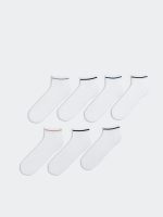 Men's Bamboo Ankle Socks, Set of Seven