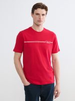 Plus Size Crew Neck Printed Cotton Men's T-Shirt - Image 3