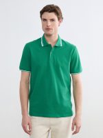 Polo Collar Men's Pique T-Shirt