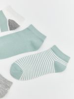 Patterned Women's Trainer Socks 5-Pack - Image 2