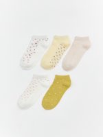 Polka Dot Women's Trainer Socks 5-Pack