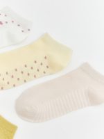 Polka Dot Women's Trainer Socks 5-Pack - Image 2