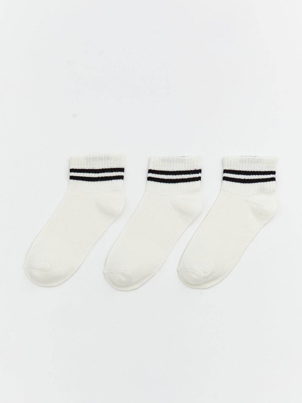 Striped Women's Trainer Socks 3-pack