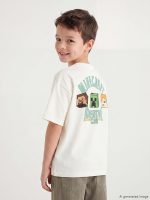 Minecraft Printed Boys' T-Shirt - Image 3