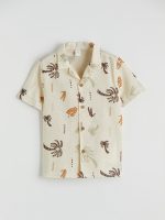 Patterned Boys' Shirt - Image 2