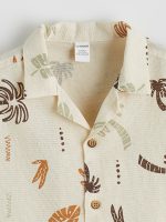 Patterned Boys' Shirt - Image 3