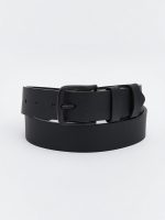 Men's Leather-Look Belt - Image 2