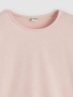 Crew Neck Frill Sleeve Girls' T-Shirt - Image 3