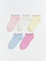 Girls' Ankle Socks 5-Pack