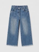 Wide Leg Girls' Jeans