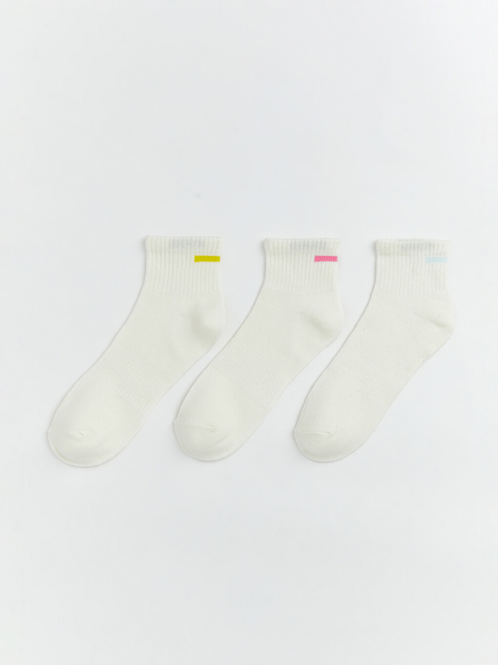 Striped Women's Trainer Socks 3-pack