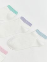 Ribbed Women's Trainer Socks 5-Pack - Image 2