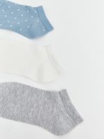 Patterned Women's Trainer Socks 5 Pack - Image 2