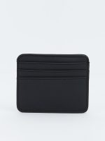 Faux Leather Men's Card Holder