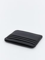 Faux Leather Men's Card Holder - Image 2